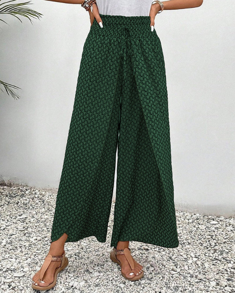 Tineke™ | Comfortabele Broek met Wijde Pijpen