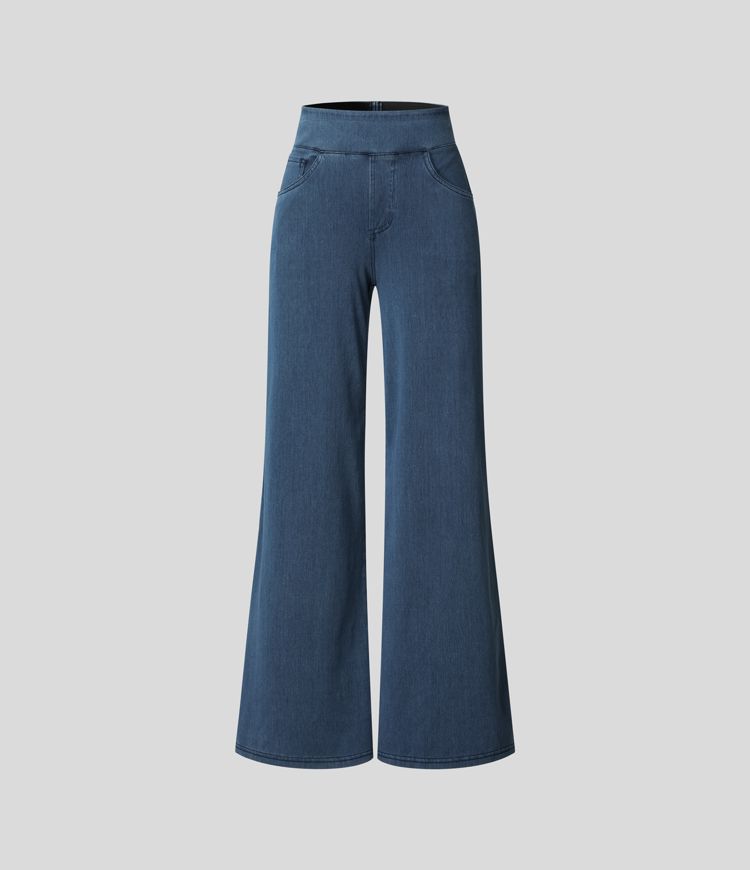 Evie™  | Comfy Elastische Broek met Hoge Taille