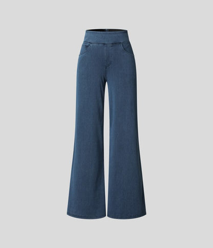 Evie™  | Comfy Elastische Broek met Hoge Taille