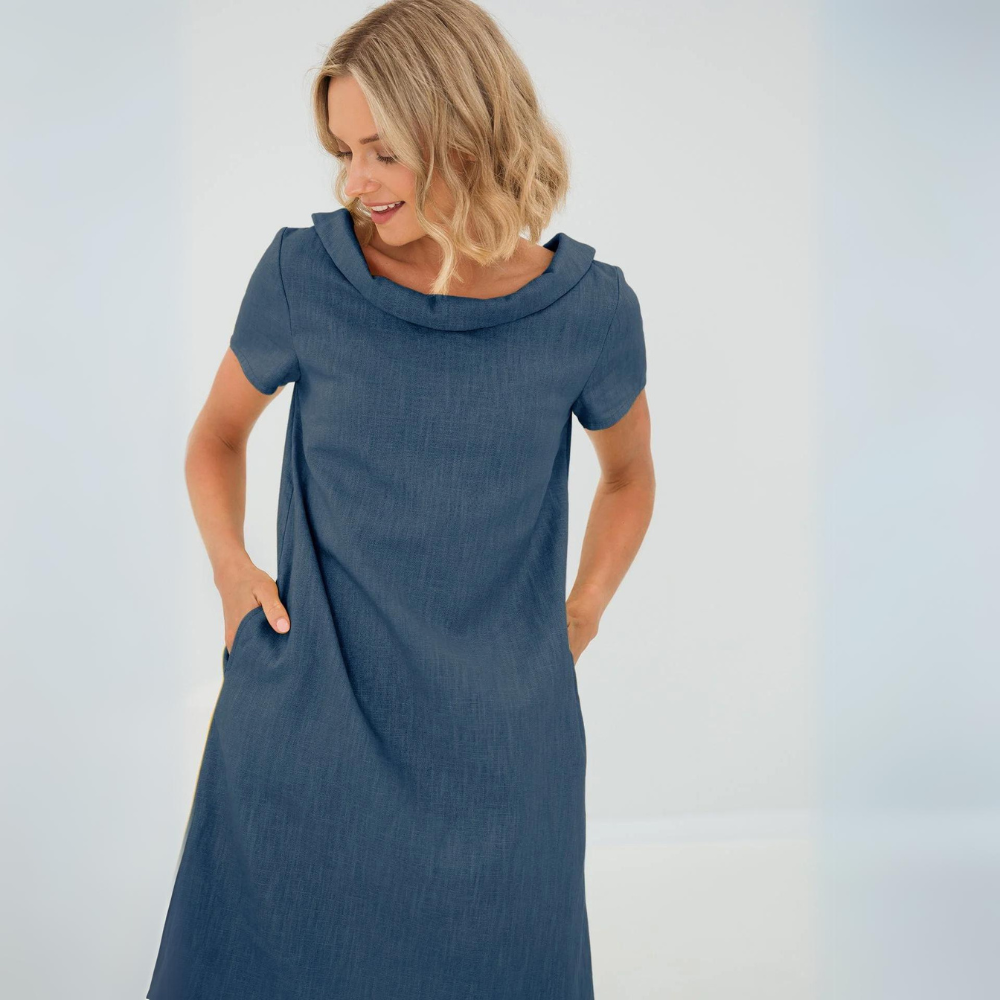 Alina™ | Zachte jurk met zakken