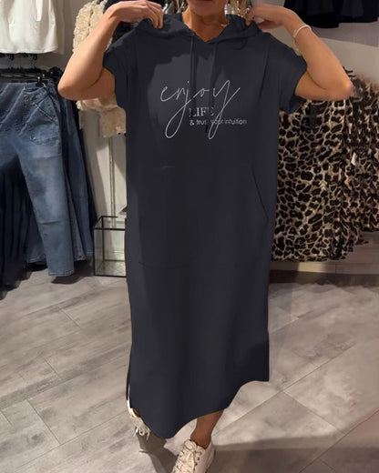 Saskia™ | Casual Hoodie Jurk