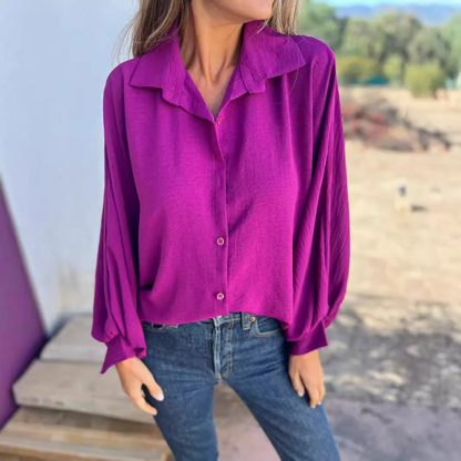 Nathalie™ | Elegante oversized blouse