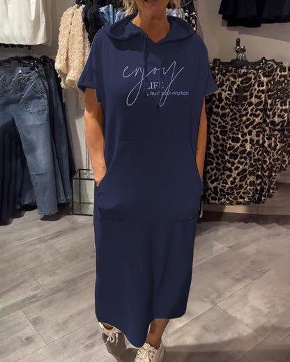 Saskia™ | Casual Hoodie Jurk