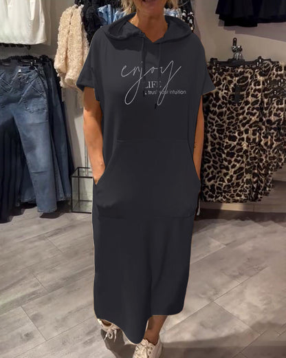 Saskia™ | Casual Hoodie Jurk