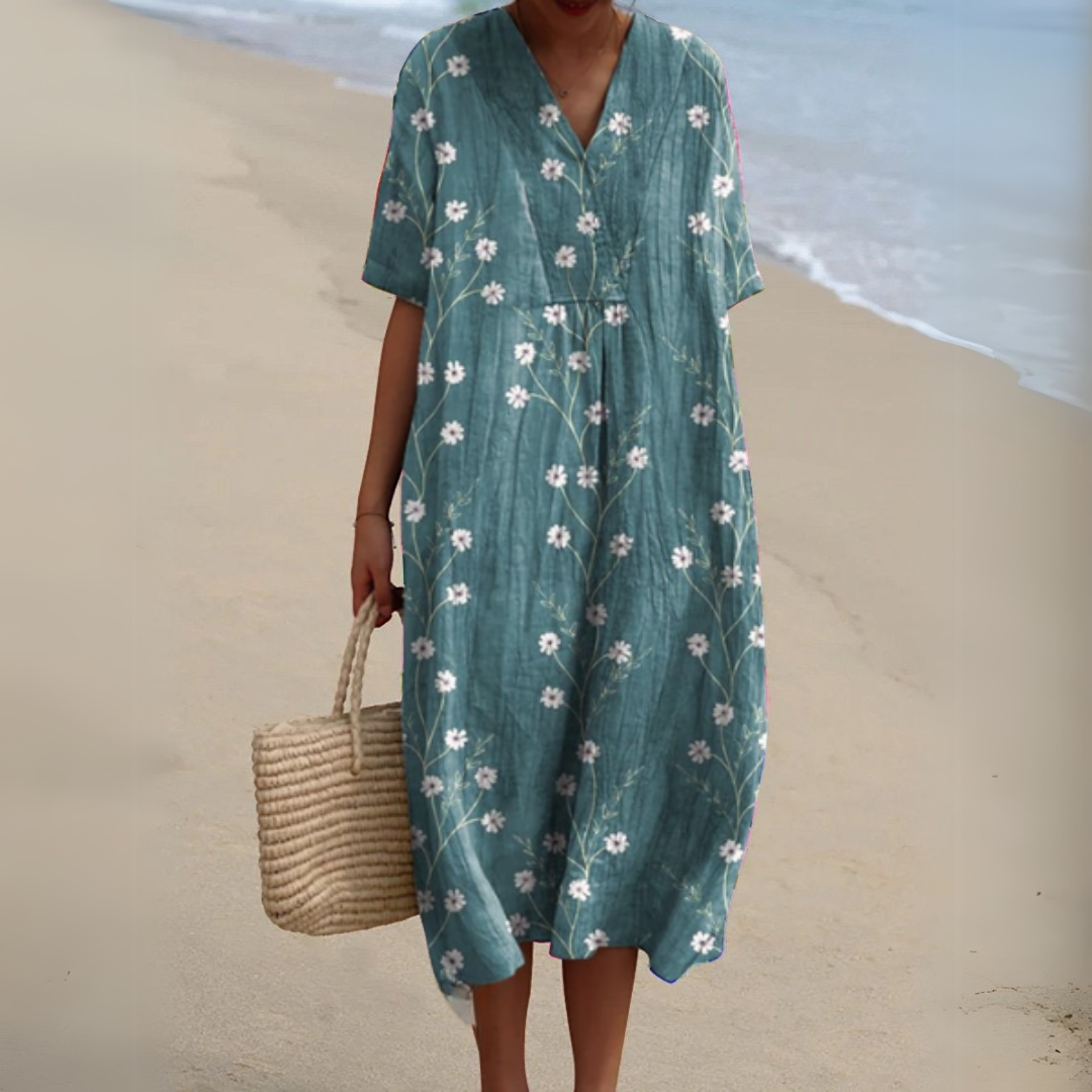 Nathalie™ | Elegante Bloemenjurk