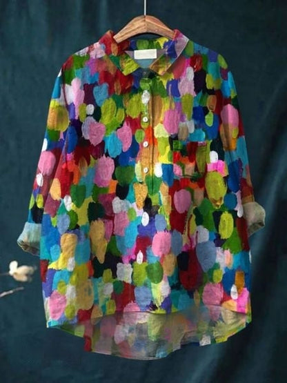 Louise | Blouse met bloemenprint