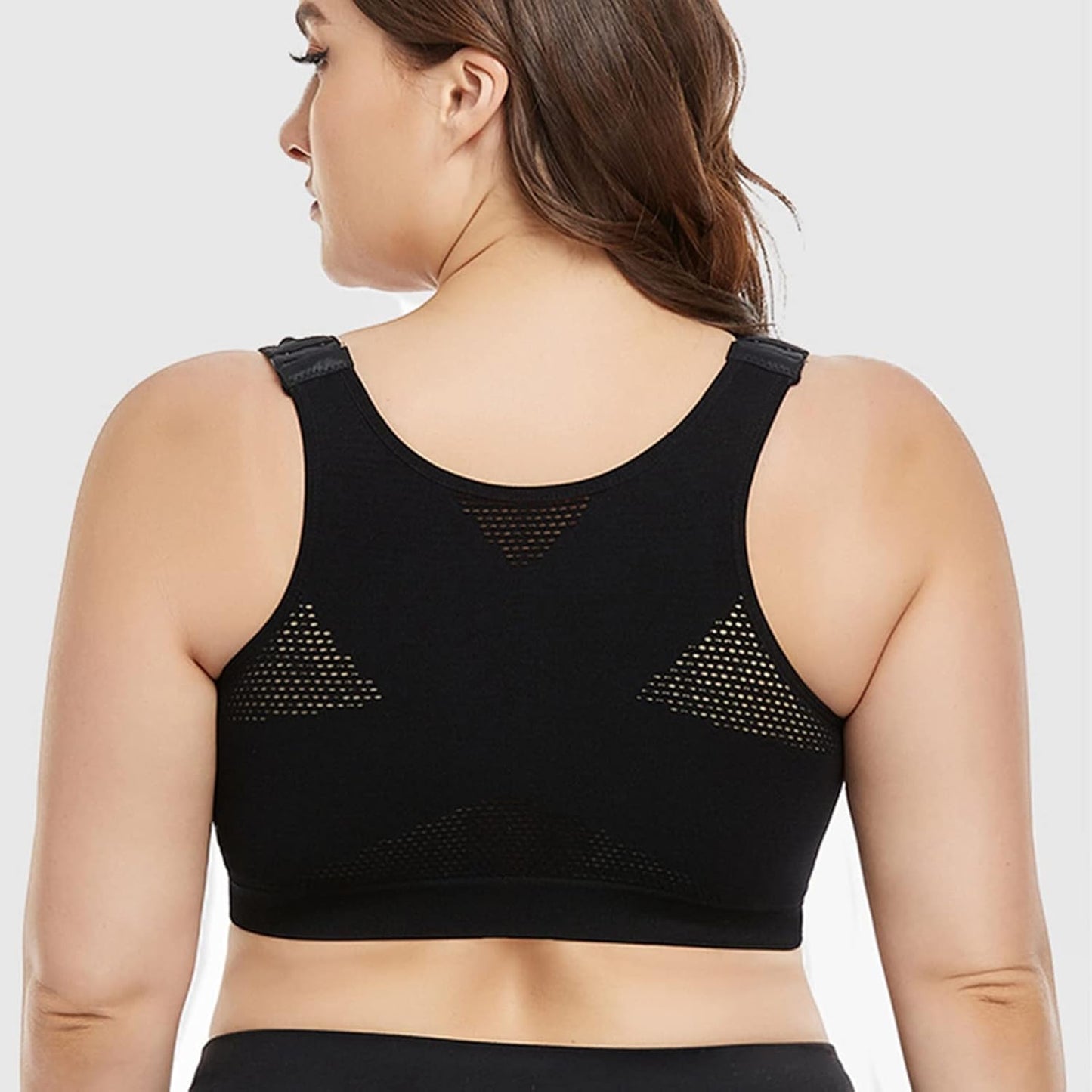 Rise & Support Front Closure Bra