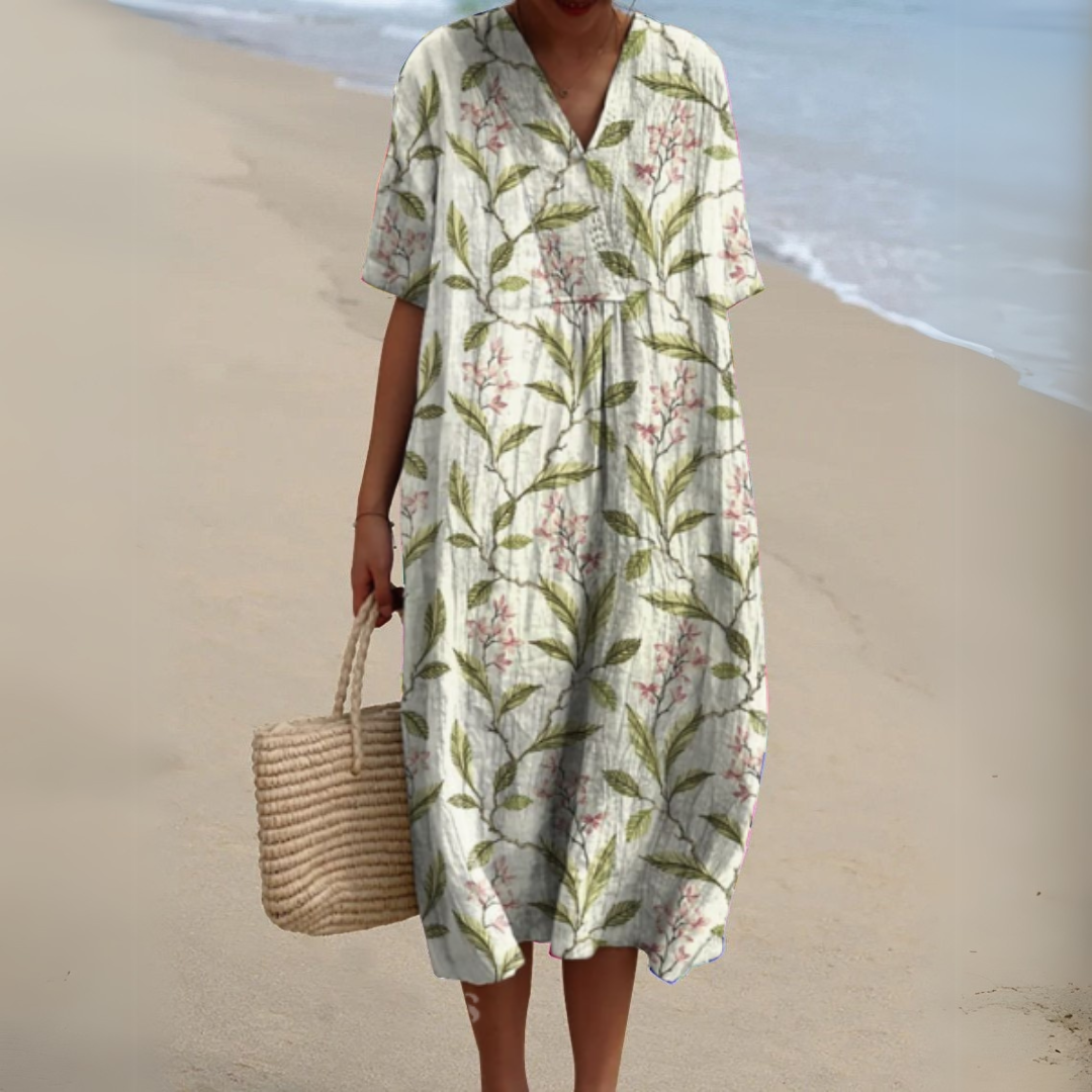 Nathalie™ | Elegante Bloemenjurk
