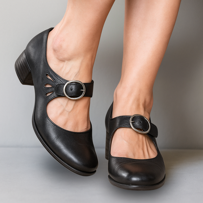 Els™ | Orthopedische leren sandalen met comfortabele sleezool