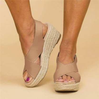 Corina™ | Orthopedische leren sandalen van hoogwaardig materiaal