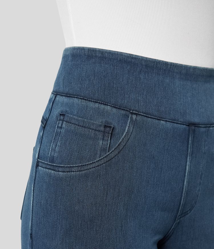 Evie™  | Comfy Elastische Broek met Hoge Taille