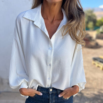 Nathalie™ | Elegante oversized blouse