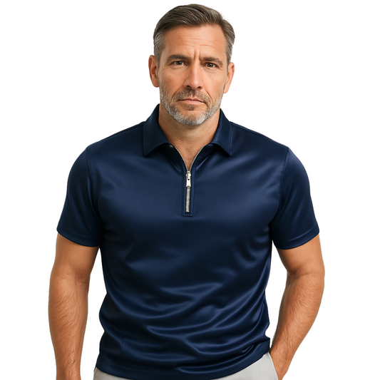 Laluna® | Klassieke Rits Polo Shirt 2+1 Gratis