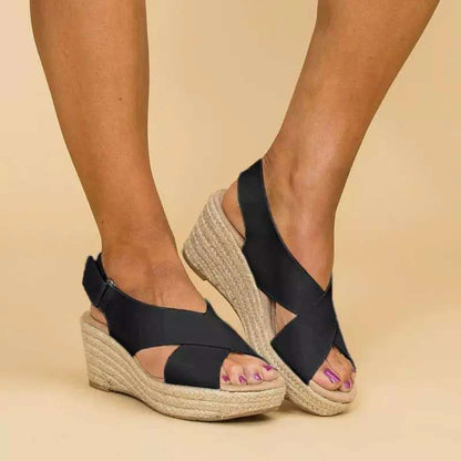 Corina™ | Orthopedische leren sandalen van hoogwaardig materiaal