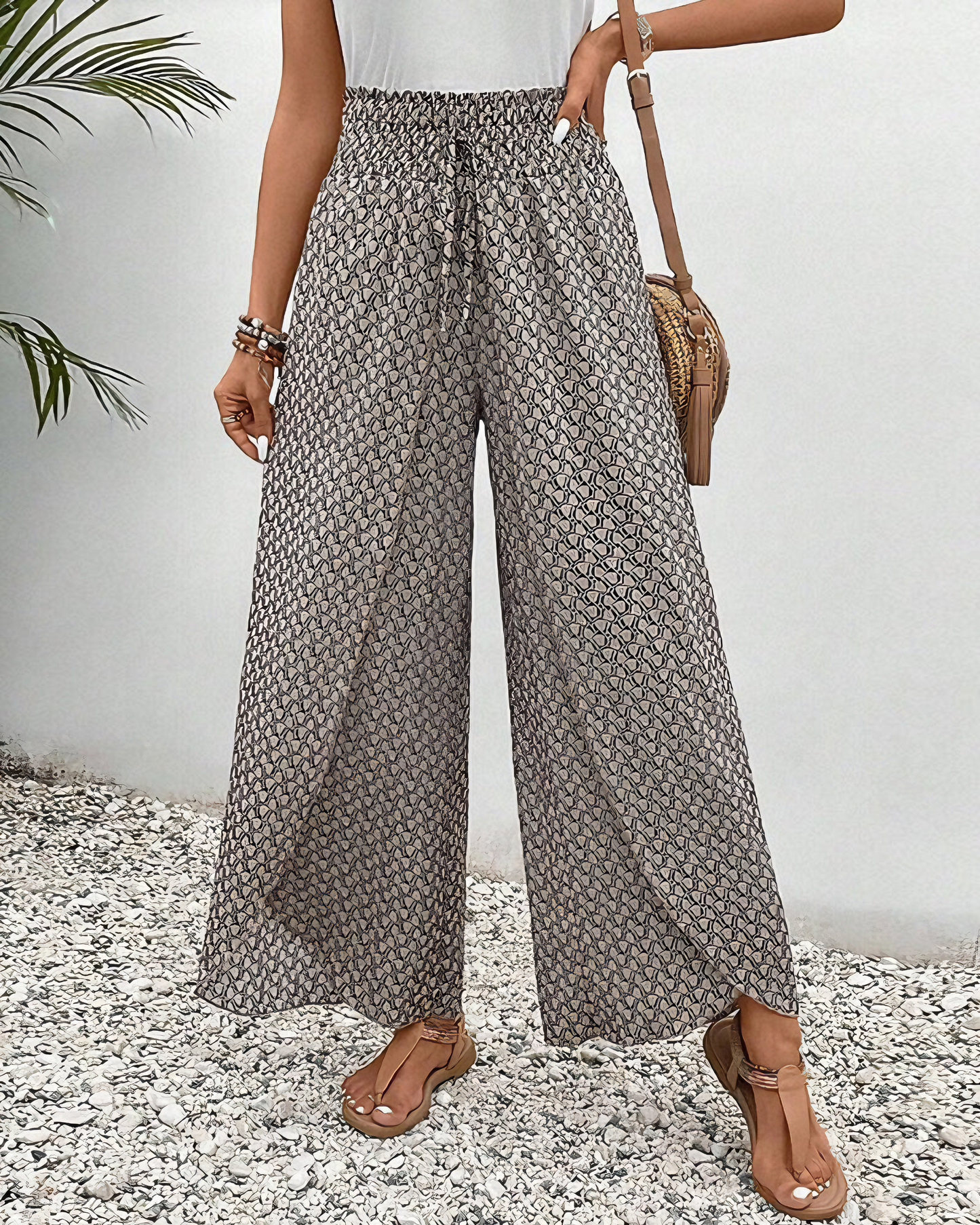 Tineke™ | Comfortabele Broek met Wijde Pijpen
