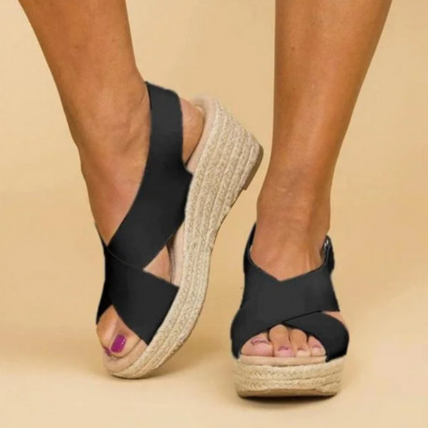Corina™ | Orthopedische leren sandalen van hoogwaardig materiaal