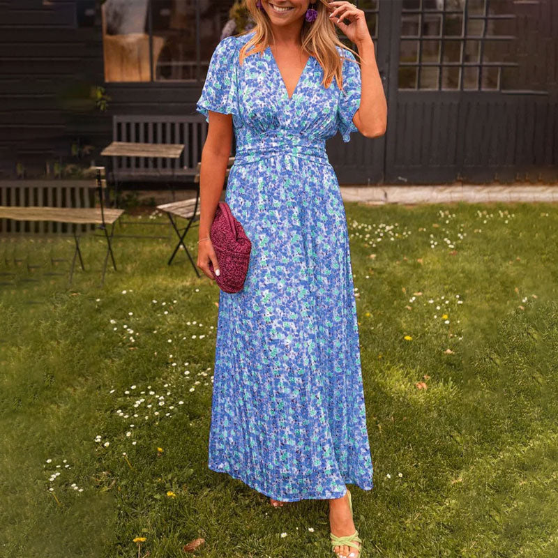Sandra™ | Damesjurk met V-hals