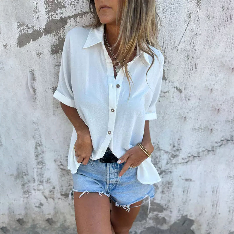 Ans™ | Casual overhemd blouse